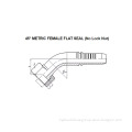 45° Metric Female Flat Seal 20241-T